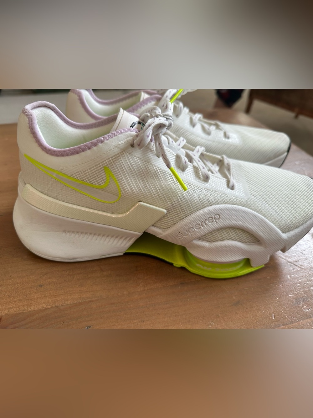 Nike Air Zoom SuperRep 3 Premium 'White Volt' DH3389-175 New Size 9.5